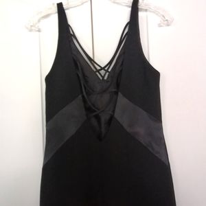 NUIT long black evening dress